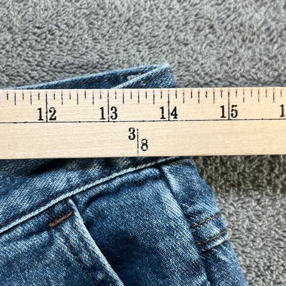 Vintage Lee Jeans Womens 10P‎ Blue Medium Wash Denim Tapered High Rise 90s Y2K - Picture 11 of 11